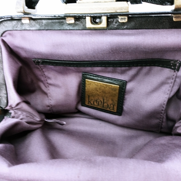 Kooba Black Leather Crossbody Bag - Picture 9 of 10